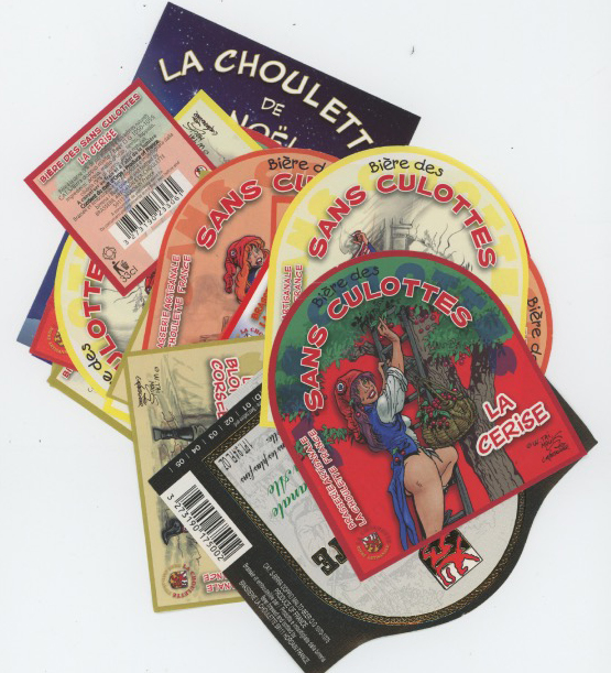 Collection Choulette 12 étiquettes+ 12 contres