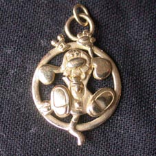 Pendentif BARNAB� en Or